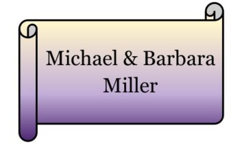 Michael and Barbara Miller