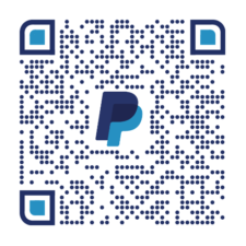 Use our QR Code to donate on Paypal.